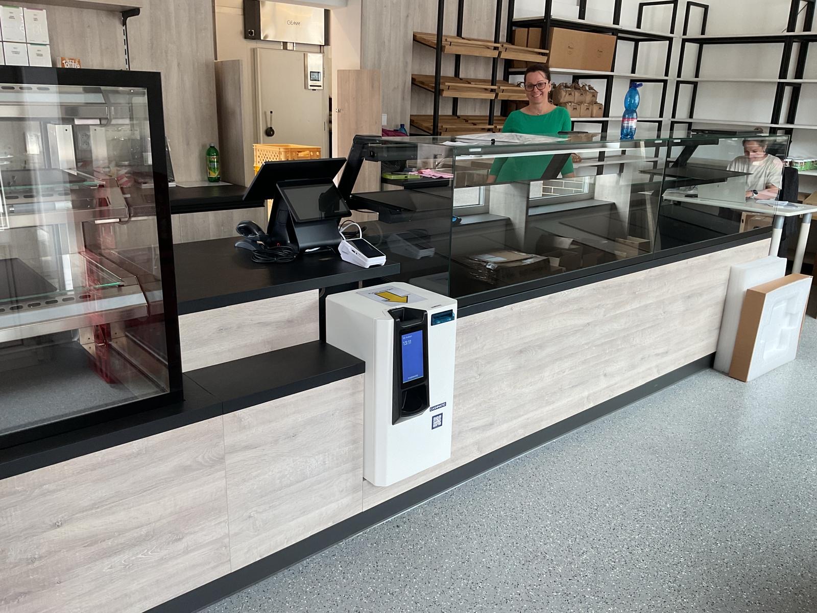 Instalace Paymatic v pekárně s lahůdkovým pultem